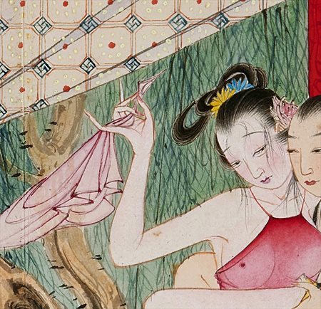 春画全集-迫于无奈胡也佛画出《金瓶梅秘戏图》，却因此成名，其绘画价值不可估量